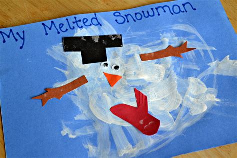 Melting Snowman Craft