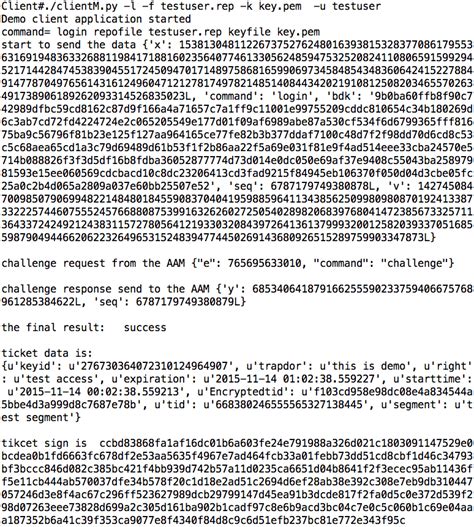 User Authintication 的图像结果