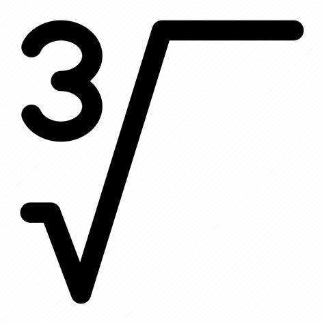 Math, cube root, square root, math symbol icon - Download on Iconfinder