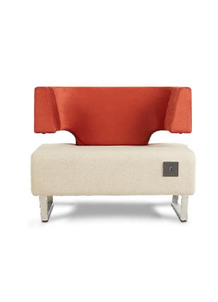 Levitate - 1 seater Lounge Sofa | Wipro Seating Solutions