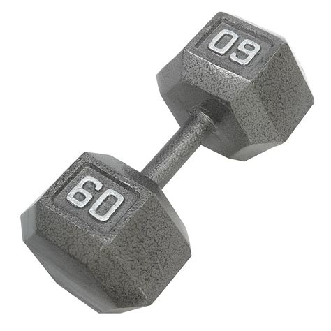 CAP Barbell 60 Lb. Solid Hex Dumbbell – Single | Academy