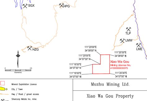 MUZHU MINING PROVIDES INFORMATION ON XWG SILVER PROPERTY ADJACENT TO ...