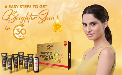 Vitamin C Brightening Facial Kit For Brighter Skin