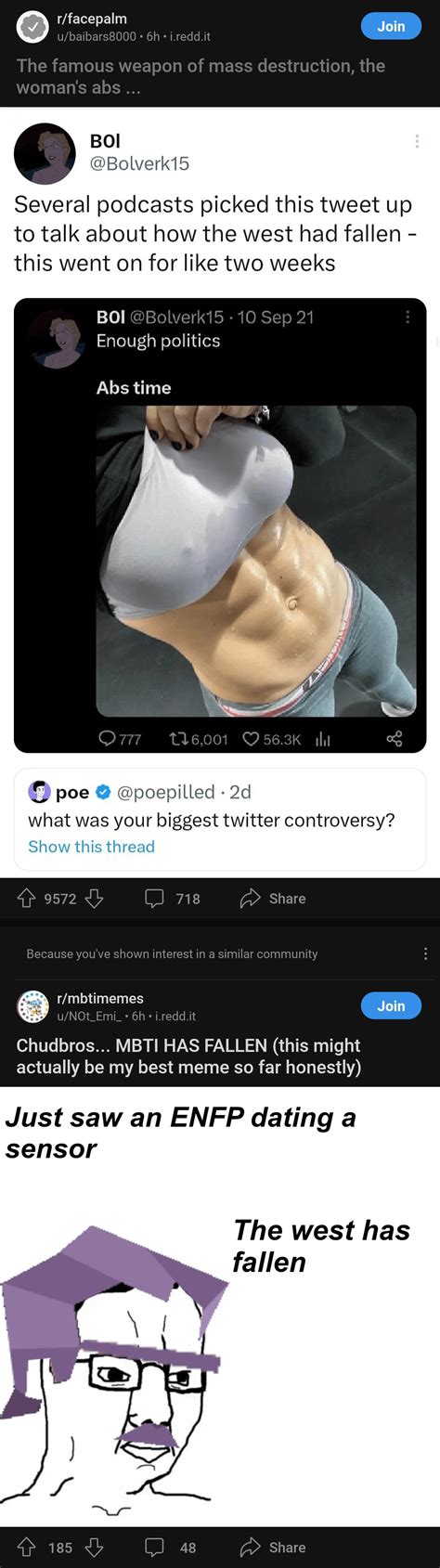 The west has fallen : r/juxtaposition