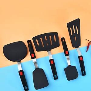 Buy P-Plus International Pancake Spatula Silicone Turner for Nonstick ...