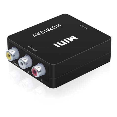 Buy HDMI to RCA, AIMOS 1080P HDMI to CVBS HDMI to AV Video to Audio ...