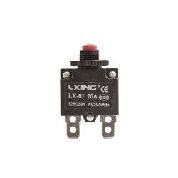 HT-01-A 15A Overcurrent Protective Circuit Breaker Fuse - Red Motorobit ...