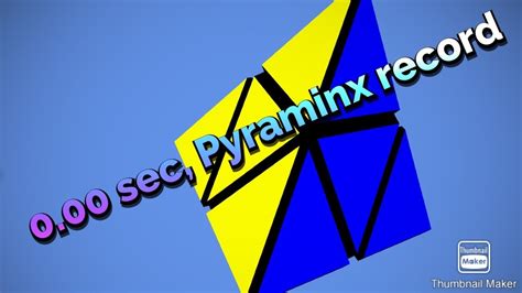 Image result for Pyraminx World Record