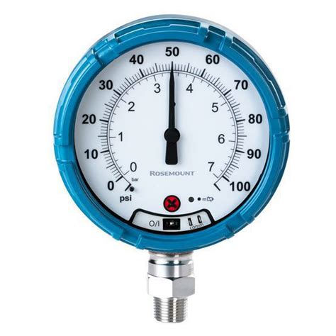 Absolute pressure gauge - Rosemount™ - ASCO - analog / threaded / IP67