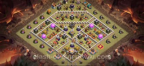 Best War Base TH11 with Link 2025 - Town Hall Level 11 CWL Base Copy, #2809