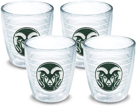 Buy Tervis 1007835 Colorado State Rams Logo Tumbler with Emblem 4 Pack ...