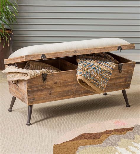 Bring A Touch Of Rustic Charm To Your Home With A Storage Bench - Home Storage Solutions