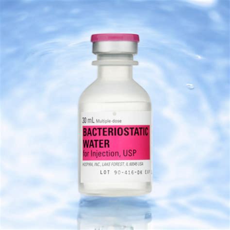 Hospira Bacteriostatic Water 30mL – Optima Fusions