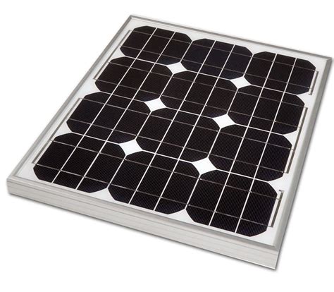 12v 30w Solar Panel Monocrystalline 520x360. 5 Year Warranty