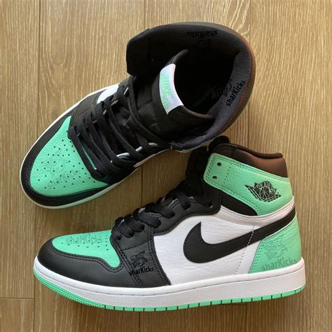 An Air Jordan 1 "Green Glow" Releases April 2024 | Sneaker News
