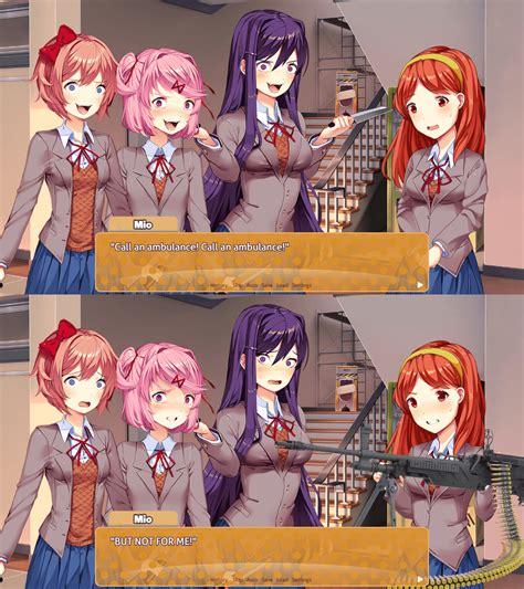 My DDLC Yuri Sketch : r/DDLC