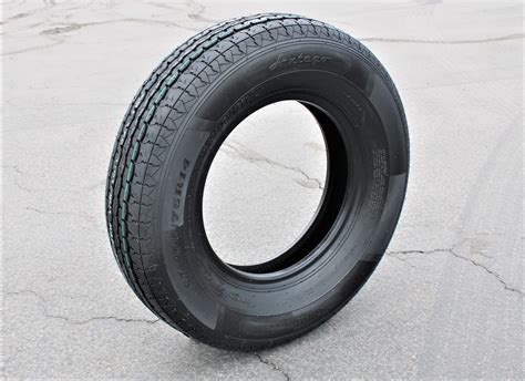 Amazon.com: Antego ST205/75R14 Radial Trailer Tire, 8 Ply Load Range D ...