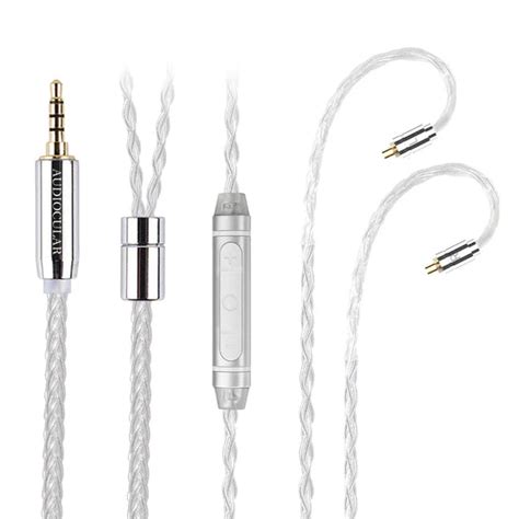 AUDIOCULAR C03 Cable with 3.5mm Jack & Built-In Microphone For IEMs