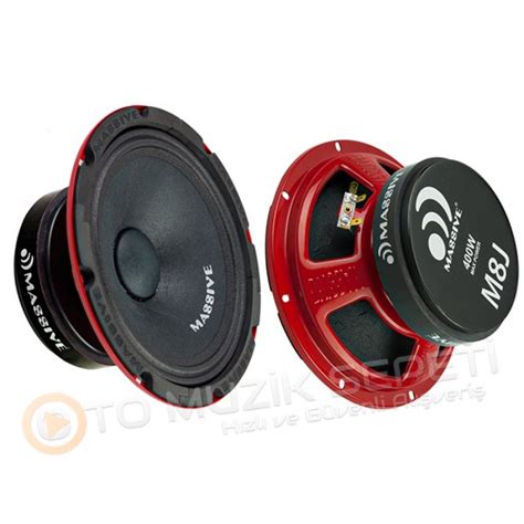 Oto Muzik Sepeti - MASSİVE MS-M8J 20 CM MİDRANGE OTO HOPARLÖR - Fiyatı ...