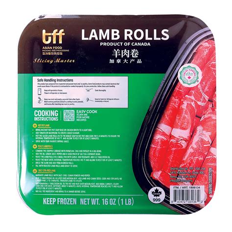 Hot Pot Sliced Lamb Rolls 16 oz (1 lb) - $12.89 at Costco