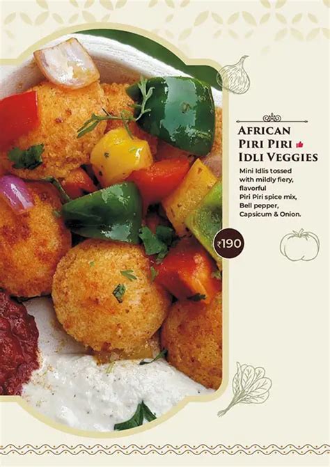 Menu at Cafe IDlish - Idli Dosa Relish, Mumbai, 10