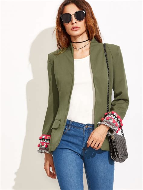 Green Blazer For Woman at Tiffany Mora blog