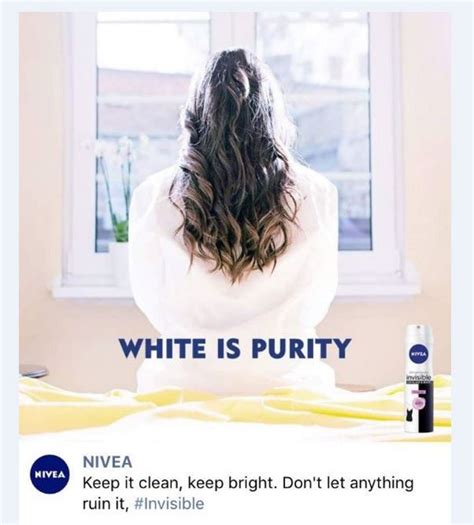 Nivea removes 'white is purity' deodorant advert branded 'racist' - BBC ...