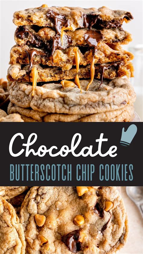 Chocolate butterscotch chip cookies – Artofit