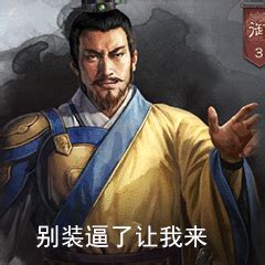 《三国志战略版》趣味表情包分享 魔性表情包他来啦_三国志战略版_九游手机游戏