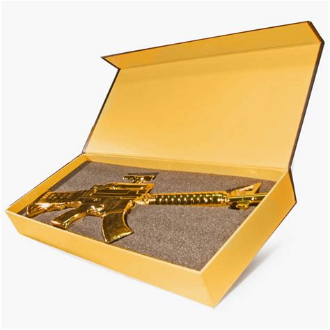 Lock And Load | Gold Rifle Bourbon Whiskey- Gift Set - 1.75LT - Bourbon ...