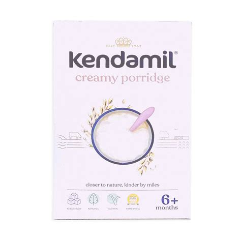 Kendamil Creamy Porridge - Healthy Baby Cereal for 6+ Months - 150g ...