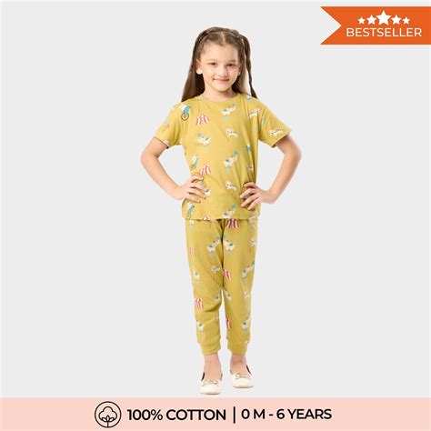 Half Sleeves Unisex Co-ord Set | Circus Stars – orangesugar