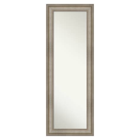 Amanti Art Mezzanine antique silver 19.38-in W x 53.38-in H Antique ...
