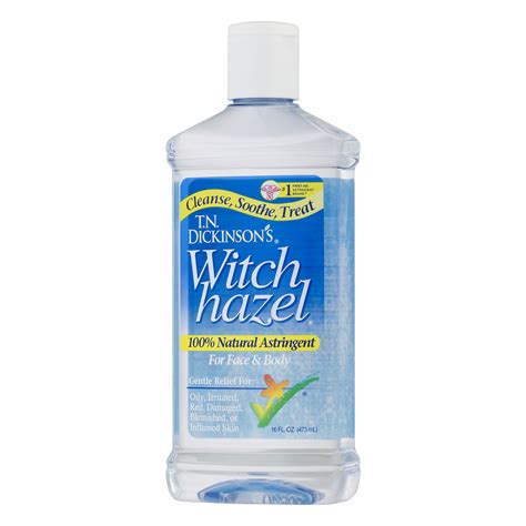 TN Dickinson Witch Hazel, For Face & Body-16oz/473 ml | Natural Oil Bar