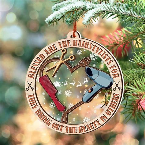 Amazon.com: Hairdresser Christmas Ornament - Hairdresser Ornaments for ...