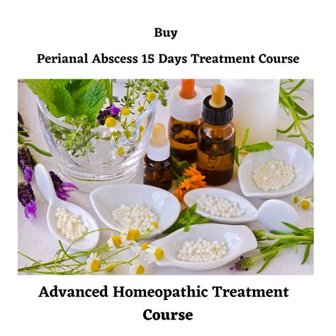 Perianal Abscess 15 Days Treatment Course