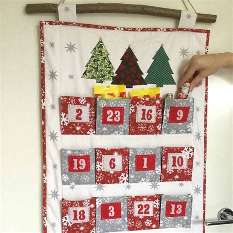 New Pattern - Big Pocket Advent Calendar | Christmas advent calendar ...