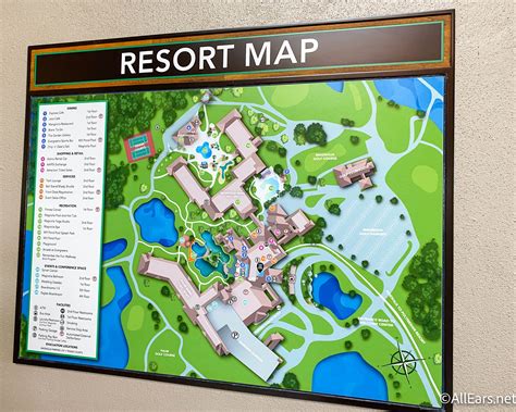 Disney World Hotel Map