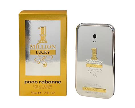 Paco Rabanne One Million Lucky 50ml EDT Spray - Plum, Ozone, Grapefruit ...