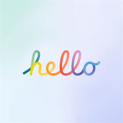 Image result for Apple Hello