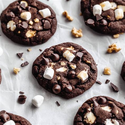 Rocky Road Cookies - Insanely Good