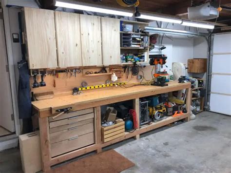 Image result for Small Garage Workbench