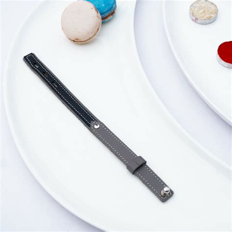 Rakhi, Slate/Black | Leather Rakhi for Brother | ADISEE