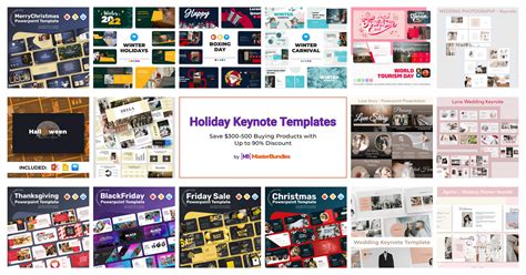 10+ Holiday Keynote Templates for 2025 - MasterBundles