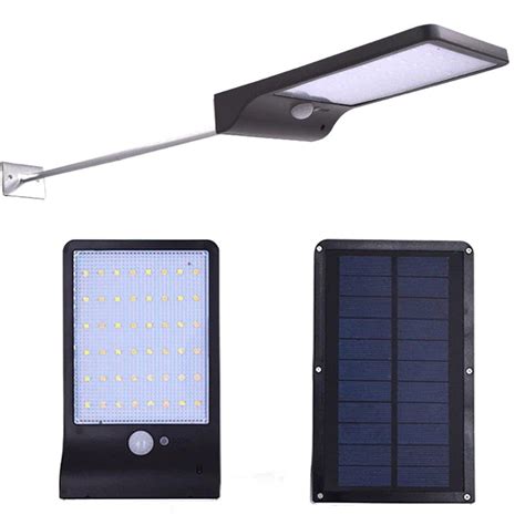 Solar 36 Led Motion Sensor Light With Pole