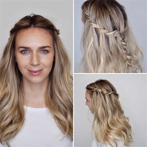Waterfall Braid Hairstyles 7 Waterfall Braids To Style Your Hair