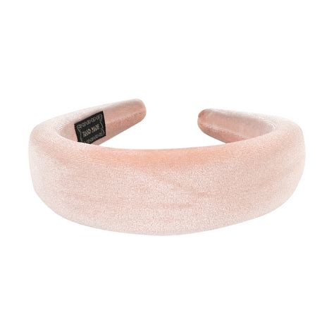 Joker & Witch Vicky Velvet Pale Pink Hairband For Women