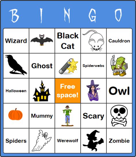 15 Free Halloween Bingo Printable Cards - Parade