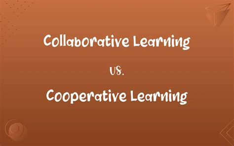 Image result for collaborative vs cooperative learning