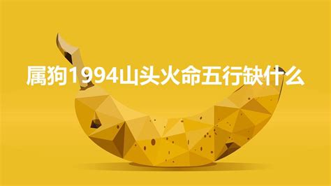 属狗1994山头火命五行缺什么（94年属狗山头火命适合佩戴什么)-七暖网